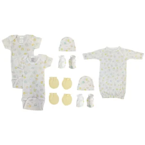 UD2 Newborn Baby Clothing Sets Unisex 9 Pc Muslin Fabric 100% Cotton Including 2pcs 3pcs for Boys NC_0660 for 6 Months Autumn