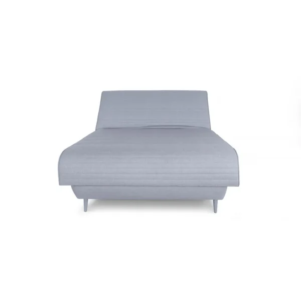 HMS Light Gray Full Adjustable Polyester Upholstered Mattress No Bed Frame Required - Image 2