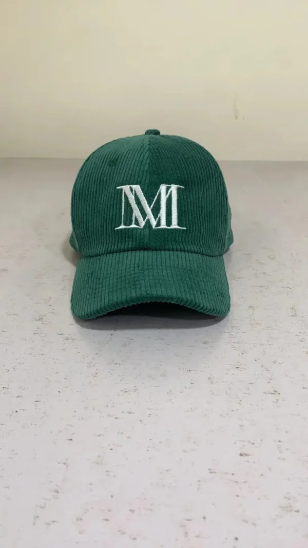 Low Moq High Quality Corduroy Caps and Hats Men Custom Embroidery 6 Panel Dad Hat - Image 2