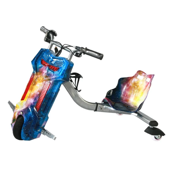 Good Selling 3 in 1 Electric Kick Ski Folding Baby Swing Car Ride on Swivel Scooter for Children 500W Motor Power - Image 6