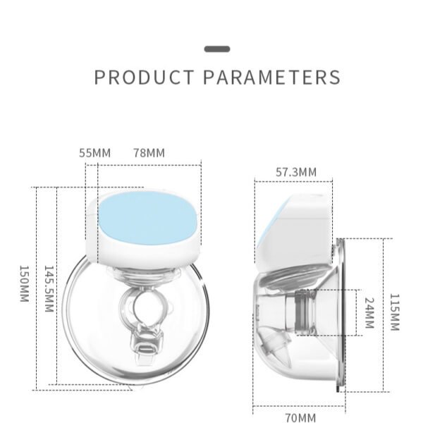 Factory Wholesale Portable Breast Pump Electric Breast Pump for Women Breast Milk Pump Electric - Image 4