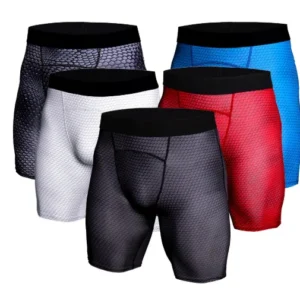 Breathable Compression Shorts Men Short Joggers Quick Dry Sportswear Bodybuilding Skin Tight Leggings Men's Shorts