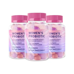 High Quality OEM Vaginal Probiotics Gummy for Women Feminine Health Care Sample Package