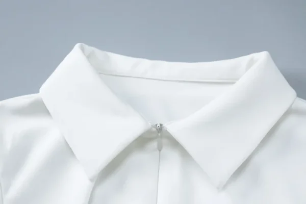 YD4516314R Short Sleeve Casual Shirt Style Lapel Neck Mini Dress Women Summer Clothing Boutique Unique Elegant Dresses - Image 5