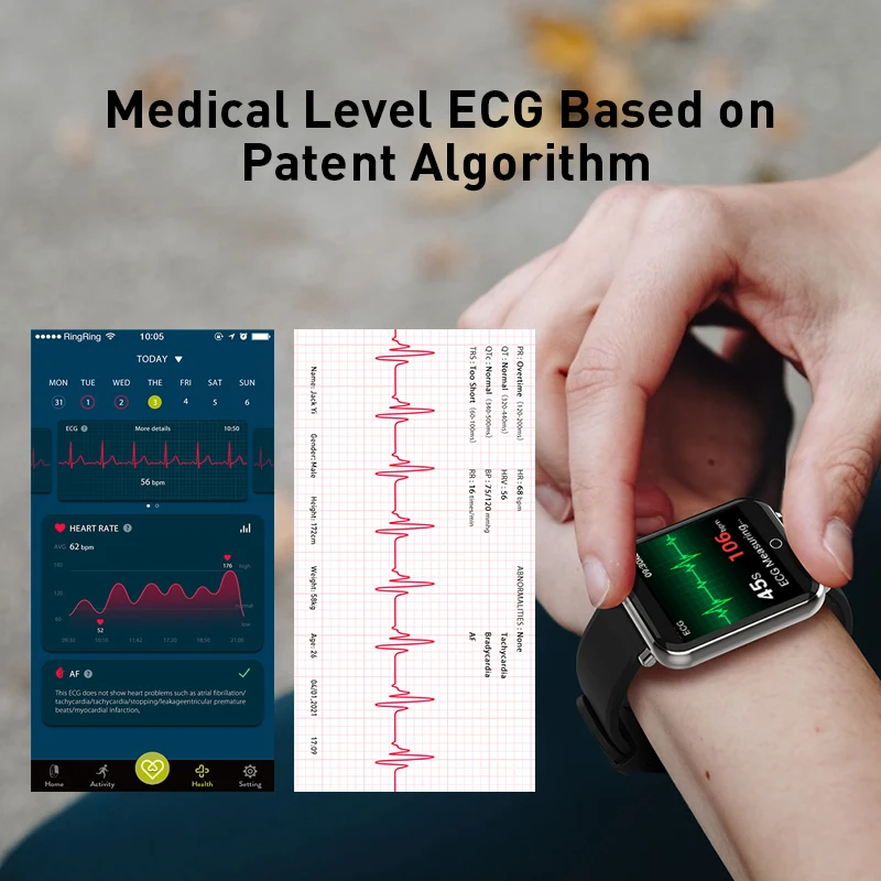 J-STYLE 2025E Ecg Smartwatch Face Dial Health bluetooth Touch Smart Watch for Kids Child Children Boys Girl Stylish in Low Price - Image 2