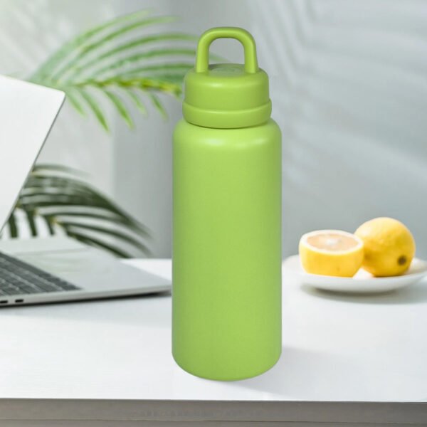 26oz Double-Walled Stainless Steel Tumbler US Warehouse Leak-Proof One-Touch Opening for Outdoor Camping Thermal Water Bottle - Image 5