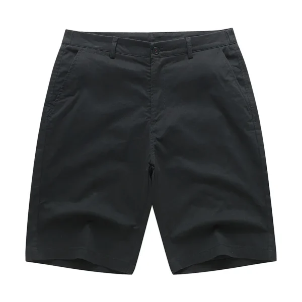 Hot Sale Summer Chino Streetwear Golf Shorts Men Stretch Casual Cotton Shorts Plus Size Custom logo Men's Shorts - Image 6