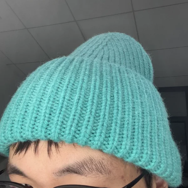 Wholesale 3D Embroidery Logo Crochet Knitted Custom Hat Warm Beanie Hats Men Women Winter Hats - Image 6