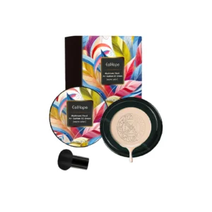 Eelhope Mushroom Head Air Cushion Easy Application Natural Concealer Moisturizing BB & CC Cream for Pore-Clogging Makeup