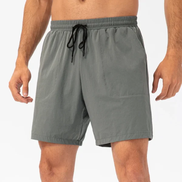 Xsunwing OEM ODM Elastic Waist Shorts Men Mesh Sweat Running Biker Gym Short Pants Plus Size Men Shorts With Pockets MYEL21412 - Image 10