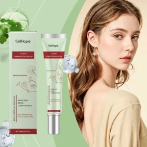 Eelhope Centella Cc Cream Gentle Concealer Foundation Bare Makeup Brightening Skin Light Moisturizing Tone