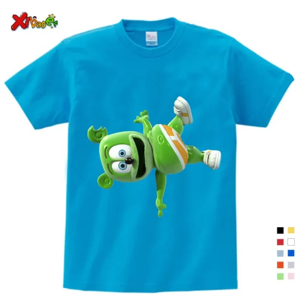 Boys Tshirts for kids Baby Boys Girl Gummy Bear T Shirt Cartoon Funny Casual Kids Clothes Summer Harajuku Children's Clothing - Image 18