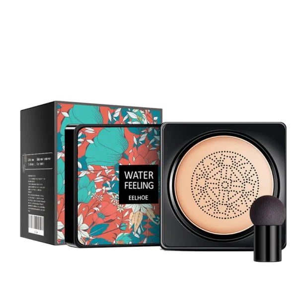EELHOE Water Feeling CC Cream Mushroom Air Cushion Cover Waterproof and Sweat Resistant Makeup Blemish Concealer - Image 2