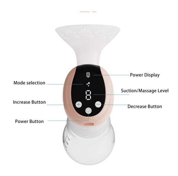 Rechargeable Night Light Portable Breast Pump Low Price Best Selling Pink Electric Drive New Baby Support YES Handle Everyday - Image 5