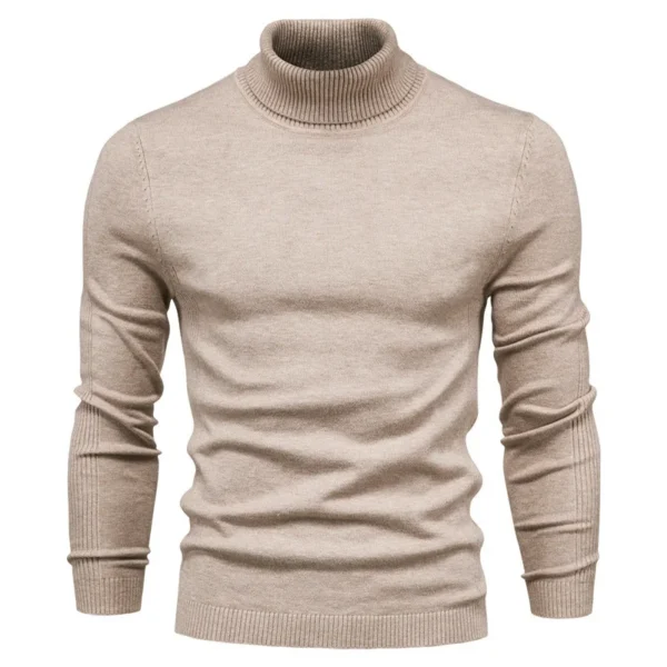 2025 Winter Warm Turtleneck Men Sweater High Quality Knitted Sweater Colorful and Stock for Sweater Men - Image 6