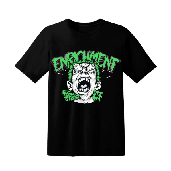 Freeshipping US Warehouse Streetwear Custom DTF Print 100% Cotton 180g Black Round Neck Wholesale Men's Tshirts