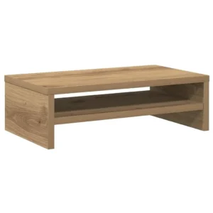 W2B VidaXL Artisan Oak Engineered Wood Medium Monitor Stand Elegant Laptop Stand