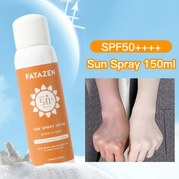 High Quality Sunscreen Spray Protectores Solares Faciales Sun Spray Moisturizer Sun Block Spf 50+ Anti Sunburn Sun Screen Spf 50 - Image 4