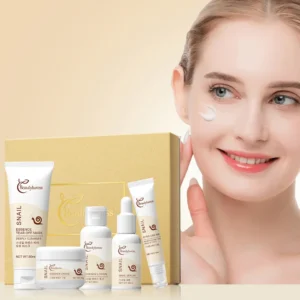 Hydrated Ever After Skincare Mini Kit-contains Snail Extract Moisturizing and Non-greasy for Hydrating Skin for All Skin Types