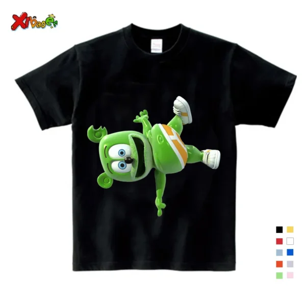 Boys Tshirts for kids Baby Boys Girl Gummy Bear T Shirt Cartoon Funny Casual Kids Clothes Summer Harajuku Children's Clothing - Image 22