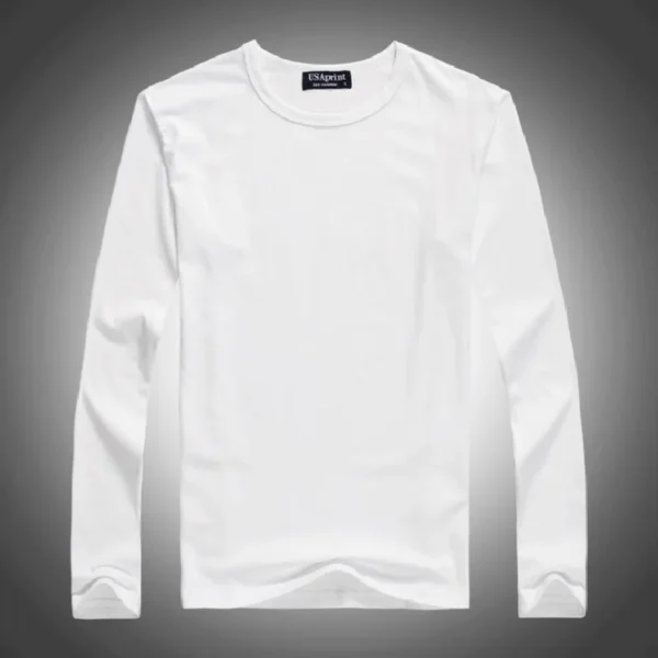 Customized Baby Boys T-Shirts Long Sleeve Solid Print Children Tees Shirt Autumn 100% Cotton LOGO Girl Tops Personalized T Shirt - Image 6
