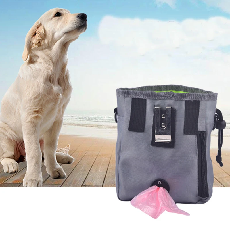 Pet Dog Training Treat Bags Portable Detachable Doggie Pet Feed Pocket Puppy Snack Reward Interactive Waist Feeder Bag - Image 2