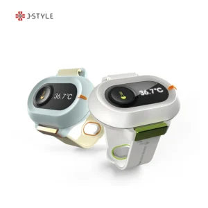 JSTYLE B004 Precision Infrared Laser Lcd Digital Baby Smart Thermometer Bracelet Waterproof bluetooth Thermometer Manufacturer