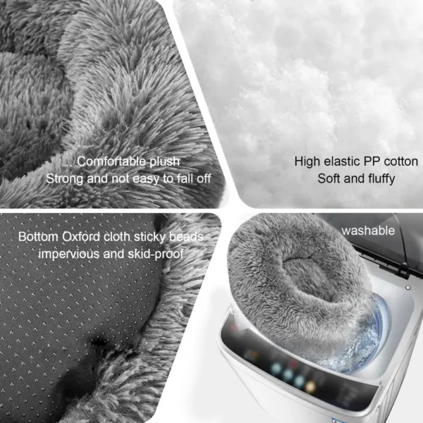 Heated Cat Bed Washable And Easy To Clean Heated Pet Bed For Cats Small-Sized Pets Heating Pad Charged With USB - Image 5