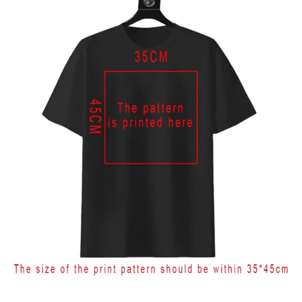 Custom DTF Print Imprinted 100% Cotton 180 Grams Black Solid Color Round Neck Buy Bulk of Tshirts Wholesale - Image 2