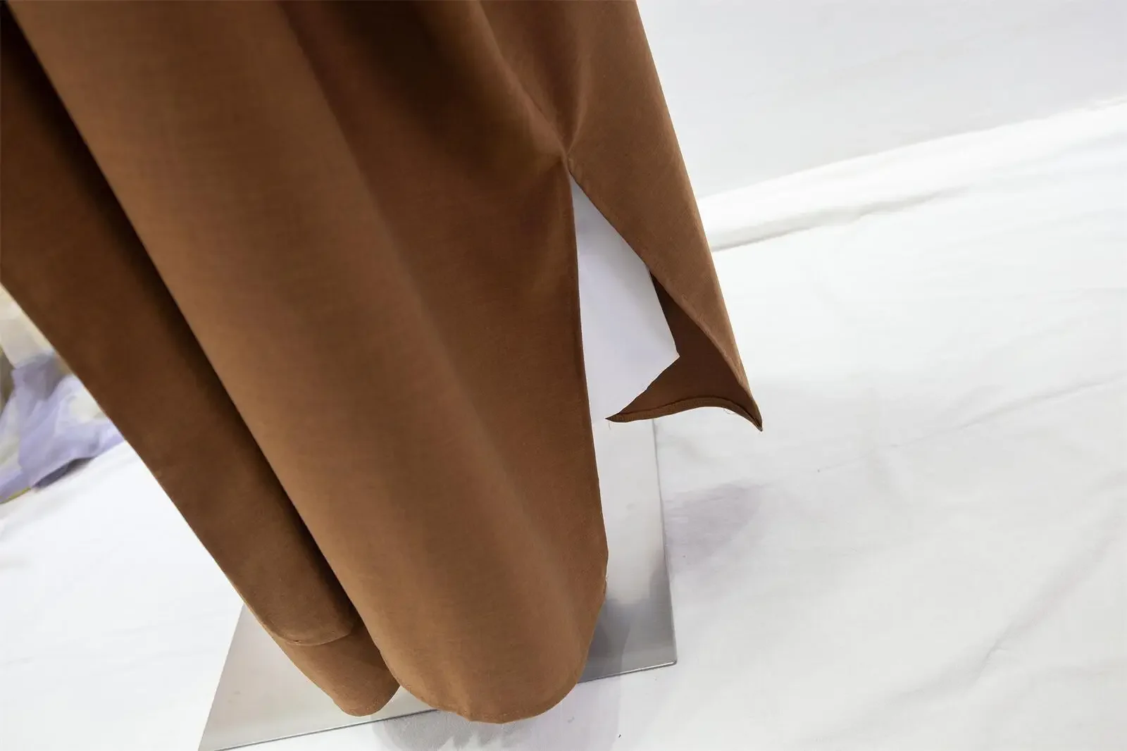 Open Front Abaya Muslim Kaftan Solid Long Sleeve Loose Maxi Length Dress Women Jilbabs Islamic Clothing Dubai Robe Caftan - Image 6