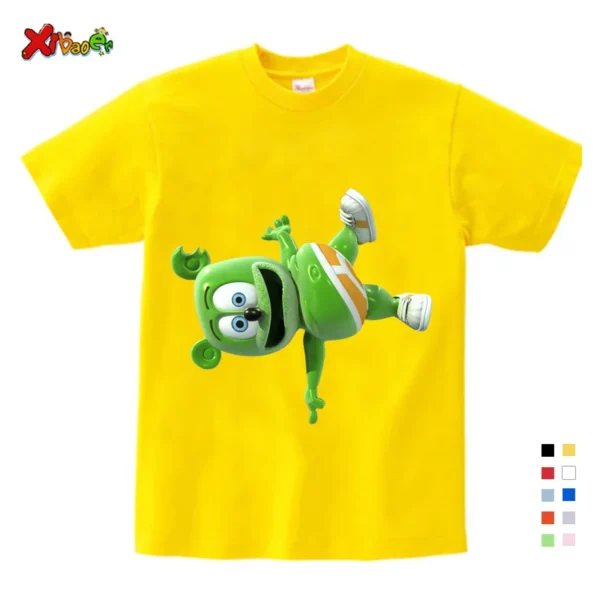 Boys Tshirts for kids Baby Boys Girl Gummy Bear T Shirt Cartoon Funny Casual Kids Clothes Summer Harajuku Children's Clothing - Image 20