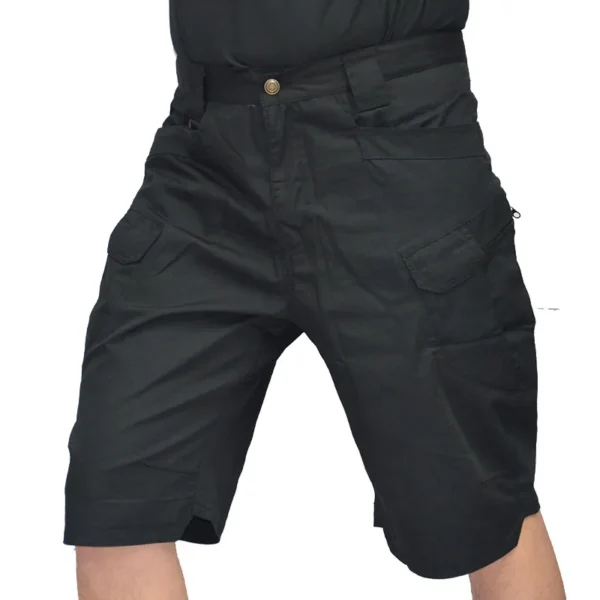 Hot Sale Short Sleeve Sports Cargo Pocket Uniform Shorts Outdoor Waterproof Hiking Cargo Range Shorts Men - Image 6