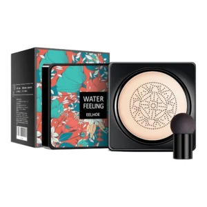 EELHOE Water Feeling CC Cream Mushroom Air Cushion Cover Waterproof and Sweat Resistant Makeup Blemish Concealer