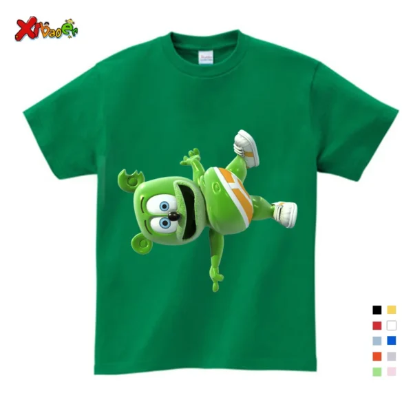 Boys Tshirts for kids Baby Boys Girl Gummy Bear T Shirt Cartoon Funny Casual Kids Clothes Summer Harajuku Children's Clothing - Image 16