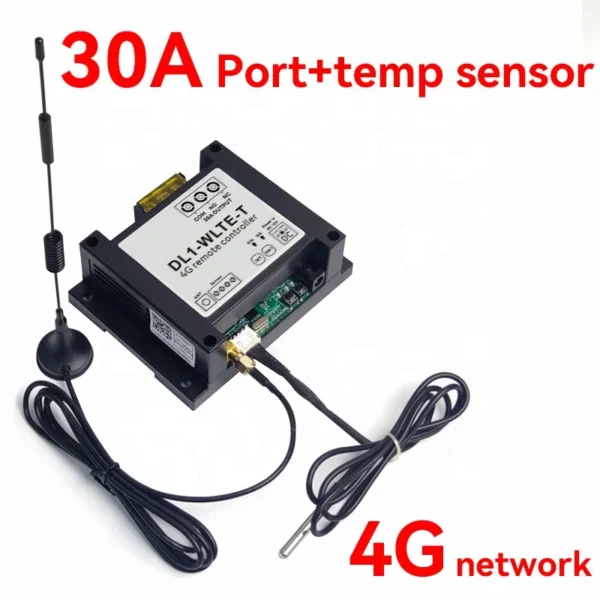 Smart Thermometer Thermostat 1CH Relay Switch SMS Remote Control Automation APP GSM Temperature Sensor 4G Relay Controller - Image 2