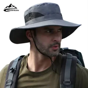 GOLOVEJOY XMZ74 Fashionable Hats Men Waterproof Cooling Outdoor Sports Climbing Scratch Resistant Multiuse Trucker Hats Men