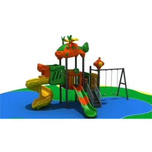 Fantasy Garden Outdoor Playground Slide Set Colorful Kids Toys for Commercial Park Fun and Games