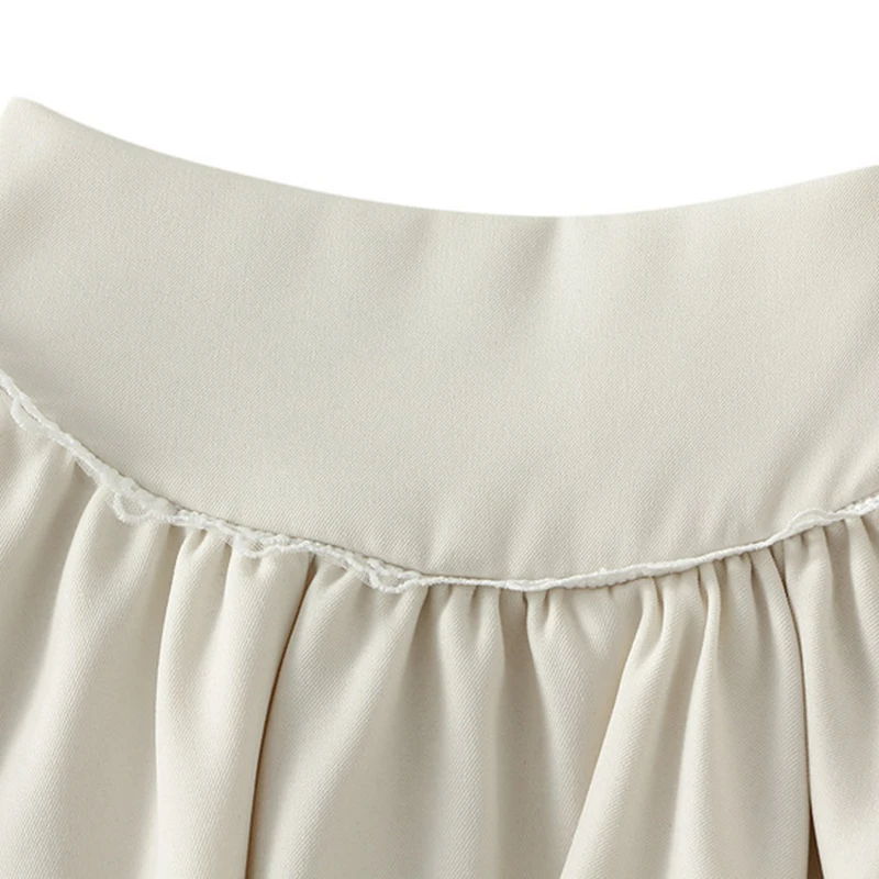 Autumn Winter Y2K Black A-line Tutu Skirt Women Bow Sweet Korean High Waist Mini Short Skirts With Lining Ballet Style Skirt - Image 4