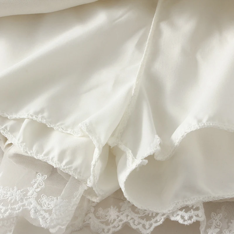 Autumn Winter Y2K Black A-line Tutu Skirt Women Bow Sweet Korean High Waist Mini Short Skirts With Lining Ballet Style Skirt - Image 5