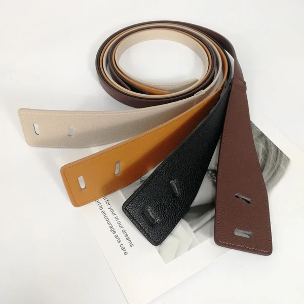 Designer Belts For Women High Quality Knot Soft Pu Leather Long Waistband Female Waist Wide Coat Corset Belt Cummerbunds - Image 4