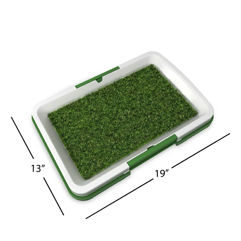 3 Layers Large Dog Pet Potty Training Pee Pad Mat Puppy Tray Grass Toilet Simulation Lawn For Indoor Potty Training Pet Supply - Image 2