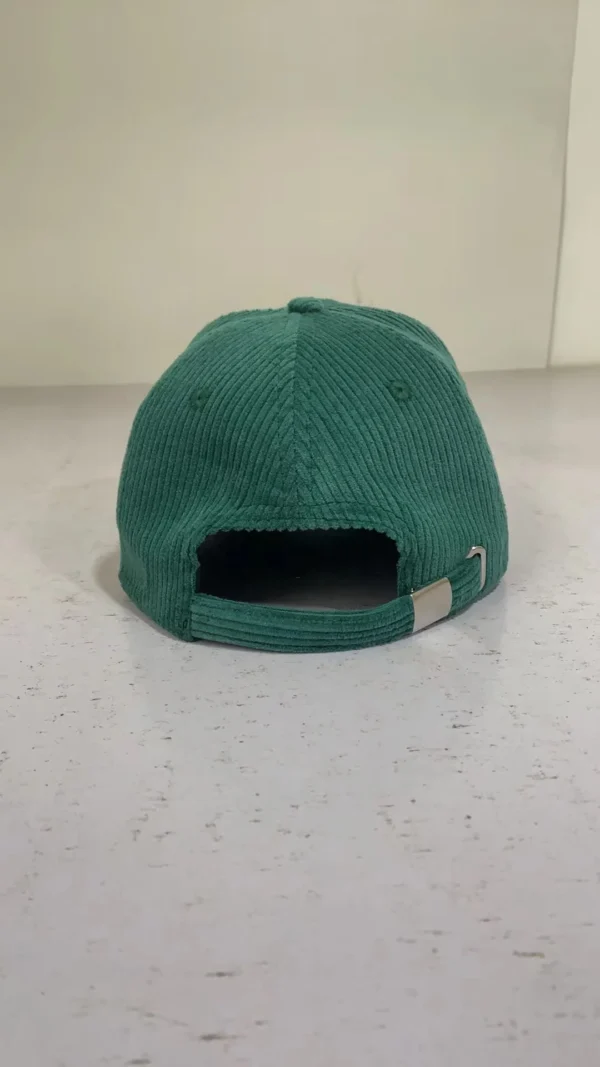Low Moq High Quality Corduroy Caps and Hats Men Custom Embroidery 6 Panel Dad Hat - Image 4