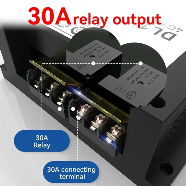 Smart Thermometer Thermostat 1CH Relay Switch SMS Remote Control Automation APP GSM Temperature Sensor 4G Relay Controller - Image 3