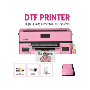 2025 Haolic DTF Digital Pink Printer