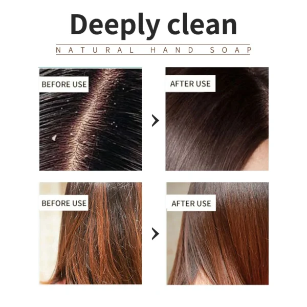 Lavender shampoo is refreshing, oil controlling, and smooth for hair, solving the problem of oily scalp without silicone oil res - Image 2