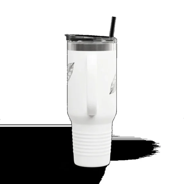 Tumbler for New York Commuters Stainless Steel Feather Insulated Travel Mug - Image 2
