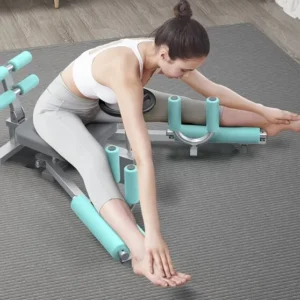 (Cyan) Leg Stretcher, Flexibility Stretching Equipment, 330.7lbs Split Machine for Leg Stretching Exercise for Home, Office, Gym