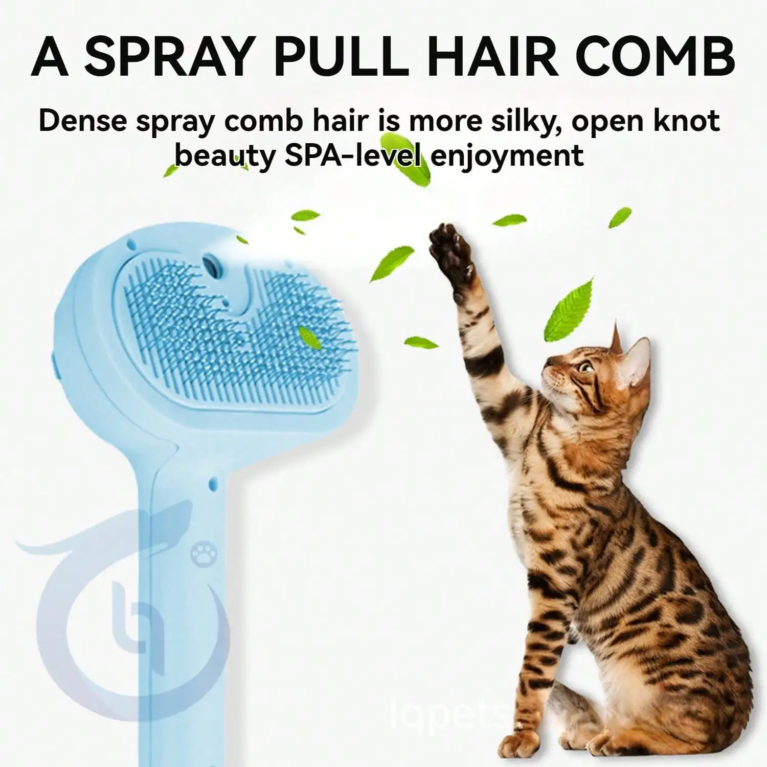 3 In 1 Self Cleaning Steamy Pet Brush - Anti-Static, Grooming Tool For Long And Short Hair Pets, Removes Loose Hair And Reduces - Image 3