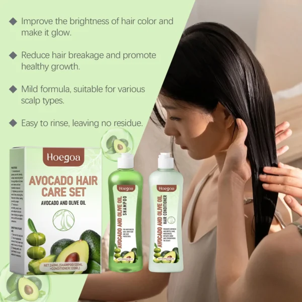 Shampoo Set Promote Hair Growth Nourish Scalp Anti Hair Loss Thicken Regrowth Oil Control Rosemary Onion Moisturizer Conditioner - Image 4