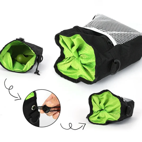 Portable Dog Training Treat Bag Large Capacity Pet Training Waist Bag Puppy Training Treat Outdoor Puppy Reward Waist Bag - Image 2